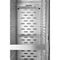 33 in. Commercial Insulated Heated Holding/Proofing Cabinet with 36-Pan Capacity and Solid Dutch Doors in Silver