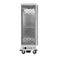 33 in. Commercial Insulated Heated Holding/Proofing Cabinet with Glass Door and 36-Pan Capacity in Silver