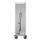 33 in. Commercial Insulated Heated Holding/Proofing Cabinet with Glass Door and 36-Pan Capacity in Silver