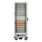 33 in. Commercial Insulated Heated Holding/Proofing Cabinet with 36-Pan Capacity and Solid Door in Silver