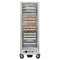 33 in. Commercial Insulated Heated Holding/Proofing Cabinet with Glass Door and Wire Racks in Silver