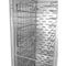 33 in. Commercial Insulated Heated Holding/Proofing Cabinet with Glass Door and Wire Racks in Silver