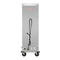 33 in. Commercial Insulated Heated Holding/Proofing Cabinet with Glass Door and Wire Racks in Silver