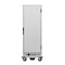 33 in. Commercial Insulated Heated Holding/Proofing Cabinet with Wire Racks and Solid Door in Silver