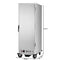 33 in. Commercial Insulated Heated Holding/Proofing Cabinet with Wire Racks and Solid Door in Silver