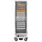 33 in. Commercial Non-Insulated Heated Holding/Proofing Cabinet with Glass Door and Wire Racks in Silver
