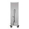 33 in. Commercial Non-Insulated Heated Holding/Proofing Cabinet with Glass Door and Wire Racks in Silver