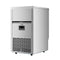 18 in. 100 lbs./24 hrs. Commercial & Residential Crescent Ice Maker with 30 lbs. of Storage Capacity in Stainless-Steel