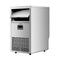 18 in. 100 lbs./24 hrs. Commercial & Residential Crescent Ice Maker with 30 lbs. of Storage Capacity in Stainless-Steel