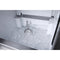 18 in. 100 lbs./24 hrs. Commercial & Residential Crescent Ice Maker with 30 lbs. of Storage Capacity in Stainless-Steel