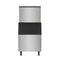 Commercial Ice Machine 500 lb/24hr, Air-Cooled, 375 lb Storage Bin, Freestanding, ETL Listed in Stainless-Steel and Black