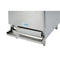 24 in. Commercial Electric Range with 4 Burners and 1 Standard Electric Oven in Stainless Steel - 208V 3-Phase