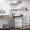 24 in. 4 Burner Commercial Liquid Propane Range with Oven in Stainless-Steel