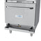 24 in. 4 Burner Commercial Liquid Propane Range with Oven in Stainless-Steel