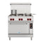 36 in. Commercial Electric Range with 6 Burners and 1 Standard Electric Oven in Stainless Steel - 208V 3-Phase