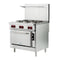 36 in. Commercial Electric Range with 6 Burners and 1 Standard Electric Oven in Stainless Steel - 208V 3-Phase
