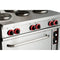 36 in. Commercial Electric Range with 6 Burners and 1 Standard Electric Oven in Stainless Steel - 208V 3-Phase
