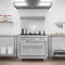 36 in. 6 Burner Commercial Natural Gas Range in Stainless-Steel