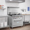 36 in. 6 Burner Commercial Natural Gas Range in Stainless-Steel