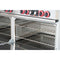 60 In. Commercial Electric Range with 10 Burners and 2 Standard Electric Ovens in Stainless Steel - 208V 3-Phase