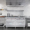 60 in. Commercial 10 Burner Natural Gas Range in Stainless-Steel