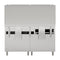 60 in. Commercial Natural Gas Range – 4 Burners, 36 in. Griddle, 2 Standard Ovens in Stainless-Steel