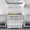 36 in. Commercial Oven with Griddle Top, 90000 BTU in Stainless-Steel