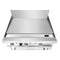 36 in. Commercial Oven with Griddle Top, 90000 BTU in Stainless-Steel