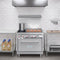36 in. 2 Burner Commercial LP Range with 24 in. Griddle in Stainless-Steel
