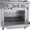 36 in. 2 Burner Commercial LP Range with 24 in. Griddle in Stainless-Steel