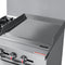 36 in. 2 Burner Commercial LP Range with 24 in. Griddle in Stainless-Steel