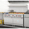60 in. Dual Oven Commercial Range with 48 in. Griddle and 2 Burners in Stainless-Steel