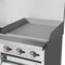 60 in. 6 Burner Commercial Natural Gas Range with 24 in. Griddle and Broiler