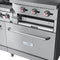 60 in. 6 Burner Commercial Natural Gas Range with 24 in. Griddle and Broiler