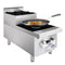 12 in. Two-Burner Commercial Step Up Range, 52000 BTU in Stainless-Steel