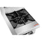 12 in. Two-Burner Commercial Step Up Range, 52000 BTU in Stainless-Steel