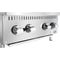 24 in. Commercial Four-Burner Step Up Range, 104000 BTU in Stainless-Steel