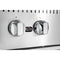 24 in. Commercial Four-Burner Step Up Range, 104000 BTU in Stainless-Steel
