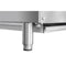 24 in. Commercial Four-Burner Step Up Range, 104000 BTU in Stainless-Steel