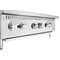 36 in. Commercial Six-Burner Step Up Gas Range, 156000 BTU in Stainless-Steel