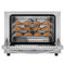19 in. Countertop Convection Oven for Quarter-Size Pans with 3 Racks 1440W of Power in Stainless-Steel, 0.8 cu. ft.
