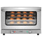 23 in. Countertop Convection Oven for Half-Size Pans with 4 Racks 1600W of Power in Stainless-Steel