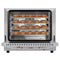 23 in. Countertop Convection Oven for Half-Size Pans with 4 Racks and 2800W of Power in Stainless-Steel - 208/240V, 2.3 cu. ft