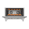 32 in. Countertop Convection Oven, Holds Full Size Pans, 4 Racks and 3500W of Power, 240V in Stainless-Steel