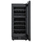 Reserve 15 in. Under-Counter Panel Ready Dual Zone Built-in Wine Cooler with Black Shelves and 23 Bottle Capacity in Black
