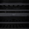 Reserve 24 in. Under-Counter Panel Ready Dual Zone Built-in Wine Cooler with Black Shelves and 45 Bottle Capacity in Black