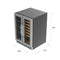 24 in. Dual Zone, Full Glass Door, 21-Bottle/60-Can Wine and Beverage Cooler, Freestanding or Built-in Unit, 4 cu ft.
