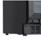 Reserve 24 in. French Door Dual Zone Panel Ready Under-Counter Cooler with Black Shelves and 20 Bottle Capacity in the Right Zone and 2.1 Cu. Ft. on the Left in Black