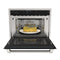 Reserve 24 in. Built-In Microwave Convection Oven with Air Fry, 3-in-1 Combo, Sensor Cook, Soft-Close Door, 1.6 cu. ft. in Stainless Steel