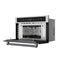Reserve 30 in. Stainless Steel Built-in Convection Microwave Oven with Speed and Sensor Cooking, 1.6 Cu. Ft. in Black